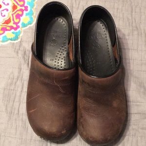 Brown Dansko Clogs